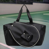 Maxbell Tennis Tote Bag Professional Multipurpose Travel Carrying Outdoor Sports Bag black