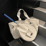 Maxbell Tennis Tote Bag Professional Multipurpose Travel Carrying Outdoor Sports Bag white