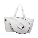 Maxbell Tennis Tote Bag Professional Multipurpose Travel Carrying Outdoor Sports Bag white