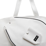 Maxbell Tennis Tote Bag Professional Multipurpose Travel Carrying Outdoor Sports Bag white