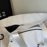 Maxbell Tennis Tote Bag Professional Multipurpose Travel Carrying Outdoor Sports Bag white