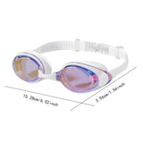 Maxbell Swimming Goggles Portable Anti Fog Swimming Glasses for Diving Swimming Pool