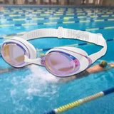 Maxbell Swimming Goggles Portable Anti Fog Swimming Glasses for Diving Swimming Pool