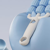 Maxbell 3 Row Roller Massage Stick Tool Calf Rolling Massager for Body Thigh Abdomen Blue