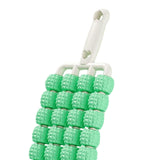 Maxbell 4 Row Roller Massage Stick Tool Calf Rolling Massager for Back Thigh Abdomen Green