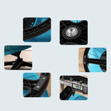 Maxbell Kids Swivel Chair Ergonomic Non Slip Sensory Toy for Living Room Indoor Home Blue