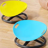 Maxbell Kids Swivel Chair Ergonomic Non Slip Sensory Toy for Living Room Indoor Home Blue