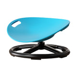 Maxbell Kids Swivel Chair Ergonomic Non Slip Sensory Toy for Living Room Indoor Home Blue