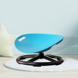 Maxbell Kids Swivel Chair Ergonomic Non Slip Sensory Toy for Living Room Indoor Home Blue