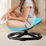 Maxbell Kids Swivel Chair Ergonomic Non Slip Sensory Toy for Living Room Indoor Home Blue