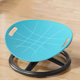 Maxbell Kids Swivel Chair Ergonomic Non Slip Sensory Toy for Living Room Indoor Home Blue