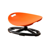 Maxbell Kids Swivel Chair Ergonomic Non Slip Sensory Toy for Living Room Indoor Home Orange