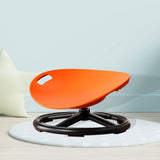 Maxbell Kids Swivel Chair Ergonomic Non Slip Sensory Toy for Living Room Indoor Home Orange