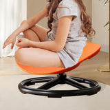 Maxbell Kids Swivel Chair Ergonomic Non Slip Sensory Toy for Living Room Indoor Home Orange