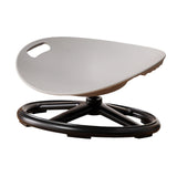 Maxbell Kids Swivel Chair Ergonomic Non Slip Sensory Toy for Living Room Indoor Home Silver