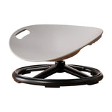 Maxbell Kids Swivel Chair Ergonomic Non Slip Sensory Toy for Living Room Indoor Home Silver