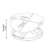 Maxbell Kids Swivel Chair Ergonomic Non Slip Sensory Toy for Living Room Indoor Home Red