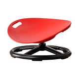Maxbell Kids Swivel Chair Ergonomic Non Slip Sensory Toy for Living Room Indoor Home Red