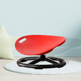 Maxbell Kids Swivel Chair Ergonomic Non Slip Sensory Toy for Living Room Indoor Home Red