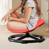 Maxbell Kids Swivel Chair Ergonomic Non Slip Sensory Toy for Living Room Indoor Home Red