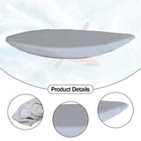 Maxbell Kayak Cover Oxford Cloth Paddle Board Outdoor Storage Protection Canoe Cover Length 298cm Silver