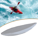 Maxbell Kayak Cover Oxford Cloth Paddle Board Outdoor Storage Protection Canoe Cover Length  347cm Silver