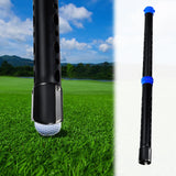 Maxbell Golf Ball Retriever Ball Shagger Golf Ball Pick up Tool for Exercise Outdoor black