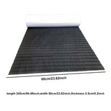 Maxbell Traction Pad Non Slip Self Adhesive Deck Grip Pad for Garden Skimboard Kayak black