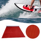 Maxbell Traction Pad Non Slip Self Adhesive Deck Grip Pad for Garden Skimboard Kayak red