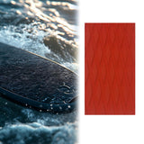 Maxbell Traction Pad Non Slip Self Adhesive Deck Grip Pad for Garden Skimboard Kayak red