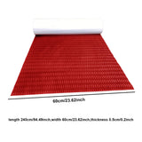 Maxbell Traction Pad Non Slip Self Adhesive Deck Grip Pad for Garden Skimboard Kayak red