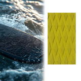 Maxbell Traction Pad Non Slip Self Adhesive Deck Grip Pad for Garden Skimboard Kayak yellow
