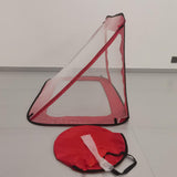 Maxbell Portable Soccer Goal Easy to Set up Folded Kids Toy for Games Backyard Beach