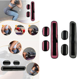 Maxbell Exercise Hip Thrust Belt for Dumbbells Squat Workout Waistband Strap Pink