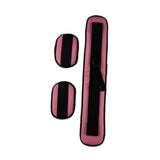 Maxbell Exercise Hip Thrust Belt for Dumbbells Squat Workout Waistband Strap Pink