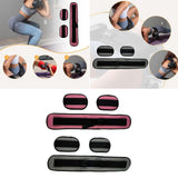 Maxbell Exercise Hip Thrust Belt for Dumbbells Squat Workout Waistband Strap Pink