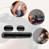Maxbell Exercise Hip Thrust Belt for Dumbbells Squat Workout Waistband Strap Gray