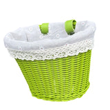 Maxbell Kids Bike Basket Carrier Universal Portable Woven for Sports Cycling Outdoor 25cmx19cmx18cm