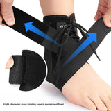 Maxbell Ankle Brace for Adults Portable Ankle Stabilizer for Running Sports Football S