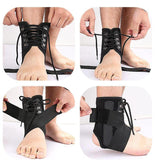 Maxbell Ankle Brace for Adults Portable Ankle Stabilizer for Running Sports Football S