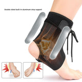 Maxbell Ankle Brace for Adults Portable Ankle Stabilizer for Running Sports Football S
