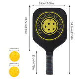 Maxbell Pickleball Paddle Two Balls for Beginner to Advanced Player Sports