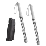 Maxbell 2Pcs Ropeless Battle Ropes Portable Fitness Training for Outdoor