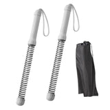 Maxbell 2Pcs Ropeless Battle Ropes Portable Fitness Training for Outdoor