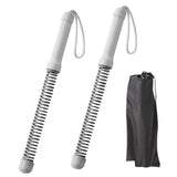 Maxbell 2Pcs Ropeless Battle Ropes Portable Fitness Training for Outdoor