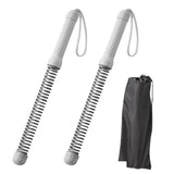 Maxbell 2Pcs Ropeless Battle Ropes Portable Fitness Training for Outdoor