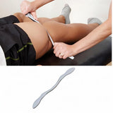 Maxbell Stainless Steel Gua Sha Tool Muscle and Leg Scraping Tool for Arms Legs Body 36cm