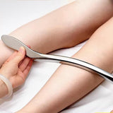 Maxbell Stainless Steel Gua Sha Tool Muscle and Leg Scraping Tool for Arms Legs Body 36cm
