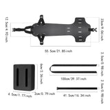 Maxbell Bicycle Saddlebag Mounting Bracket Versatile Lightweight Universal Accessory