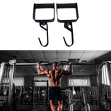 Maxbell 2 Pieces Pull up Handle Workout Strength Training Exercise Fitness Equipment